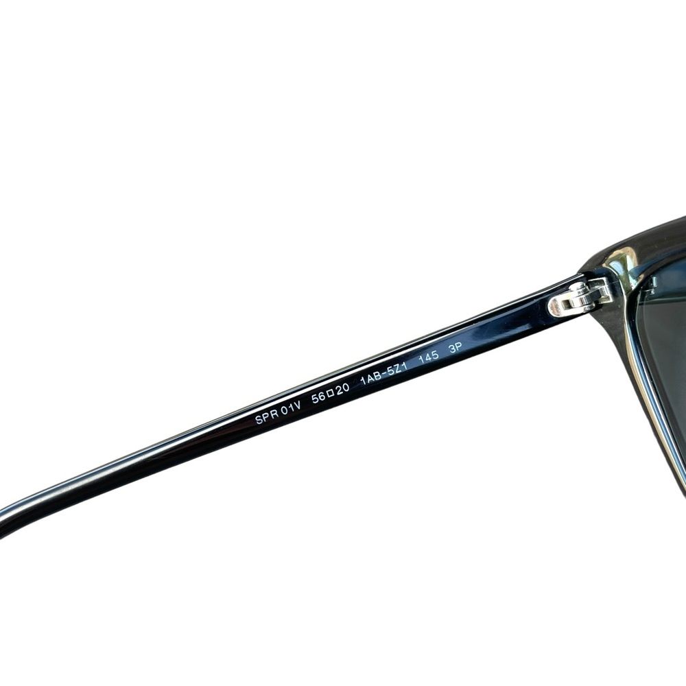 Prada Black Cat-Eye Sunglasses with Dark Lenses - Picture 8 of 12